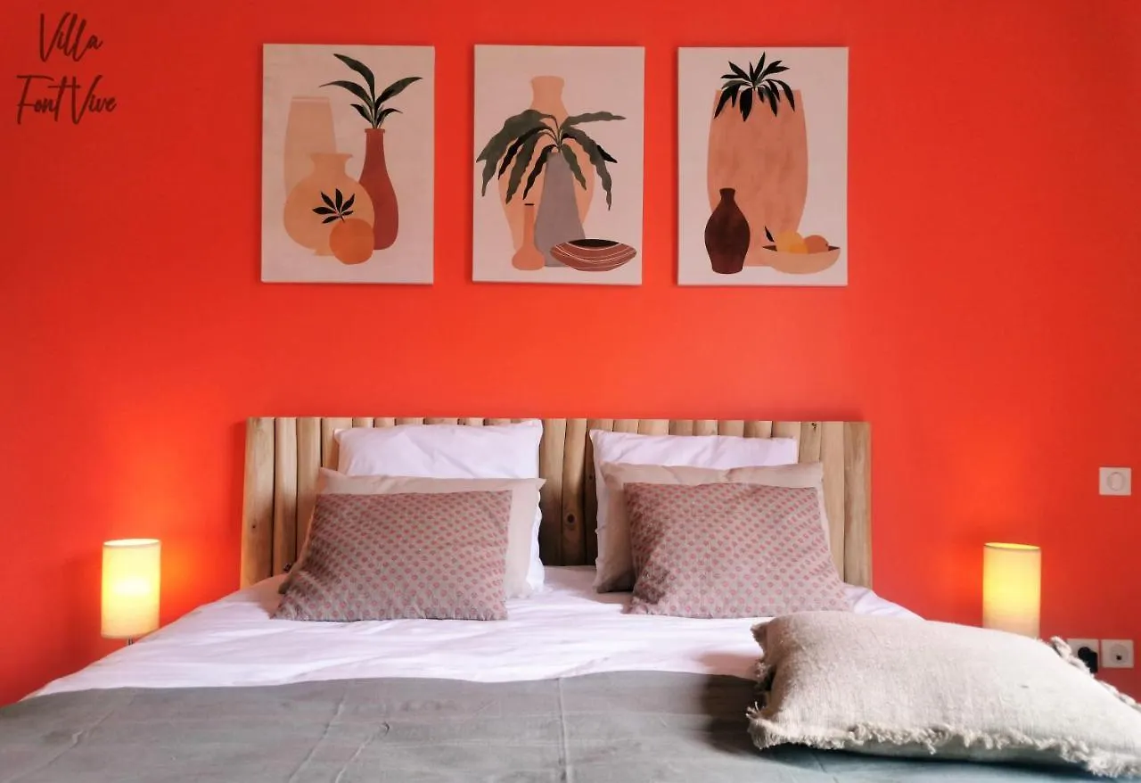Villa Font Vive - Chambres D'Hotes Eco-Labellisees Avec Cuisine - Confort, Calme Et Vue Exceptionnels ! Grospierres Frankrijk