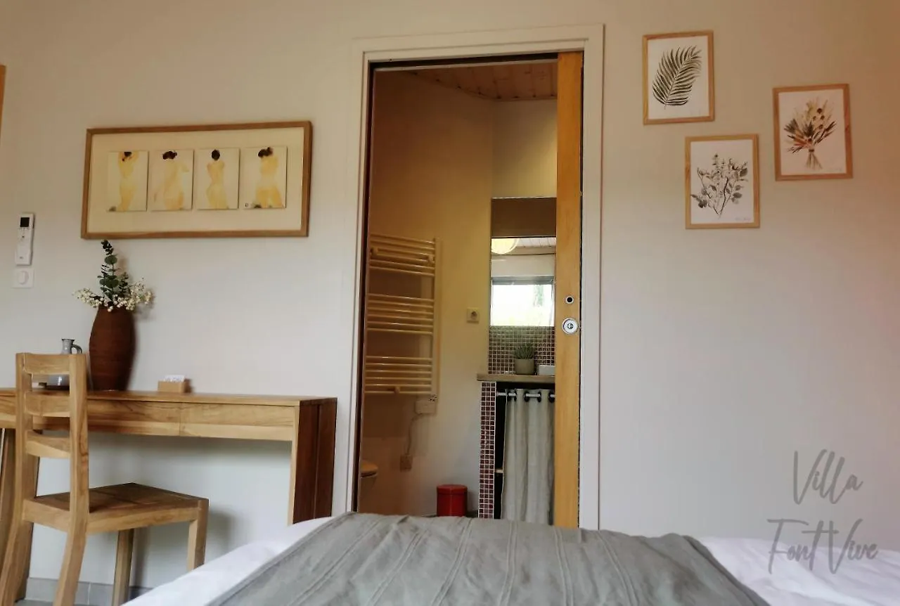 Villa Font Vive - Chambres D'Hotes Eco-Labellisees Avec Cuisine - Confort, Calme Et Vue Exceptionnels ! Grospierres 0*,  Frankrijk