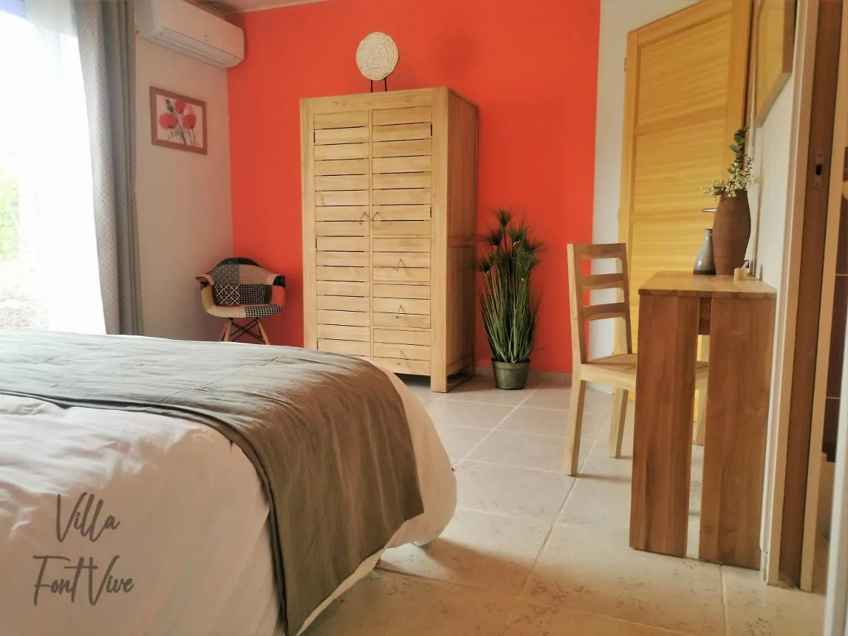 Villa Font Vive - Chambres D'Hotes Eco-Labellisees Avec Cuisine - Confort, Calme Et Vue Exceptionnels ! Grospierres