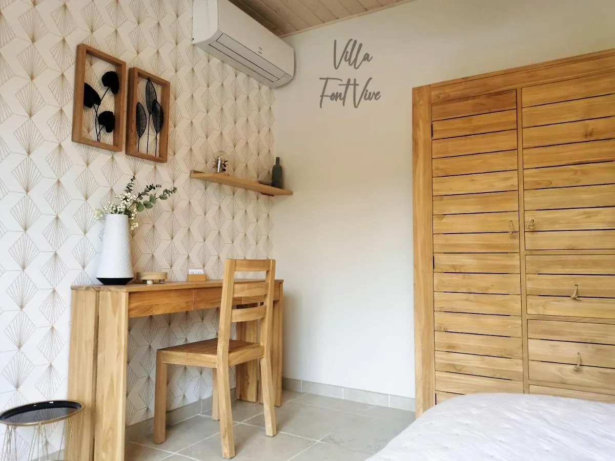 Villa Font Vive - Chambres D'Hotes Eco-Labellisees Avec Cuisine - Confort, Calme Et Vue Exceptionnels ! Grospierres 0*,
