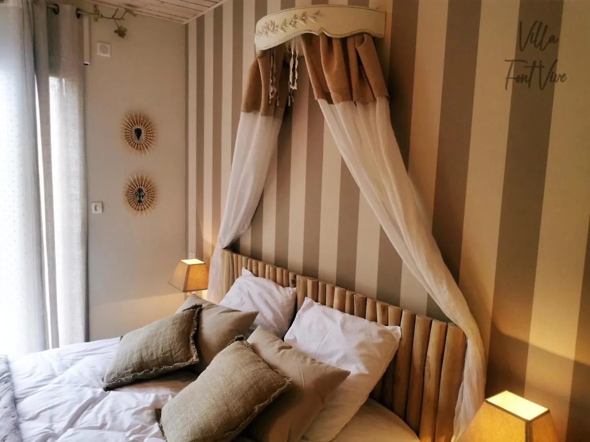 Villa Font Vive - Chambres D'Hotes Eco-Labellisees Avec Cuisine - Confort, Calme Et Vue Exceptionnels ! Grospierres 0*,  Frankrijk