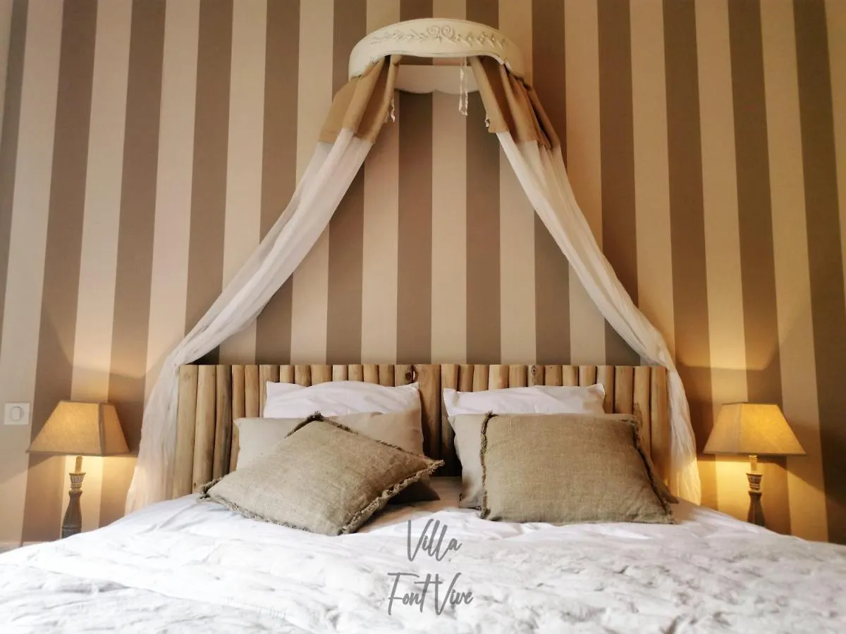 Villa Font Vive - Chambres D'Hotes Eco-Labellisees Avec Cuisine - Confort, Calme Et Vue Exceptionnels ! Grospierres Nocleg ze śniadaniem